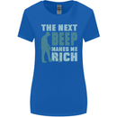 Metal Detecting The Next Beep Funny Womens Wider Cut T-Shirt Royal Blue