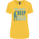 Metal Detecting The Next Beep Funny Womens Wider Cut T-Shirt Yellow