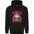 Metalized Heavy Metal Demonic Skulls Death Childrens Kids Hoodie Black