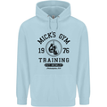 Mick's Gym Boxing Boxer Movie Childrens Kids Hoodie Light Blue