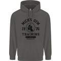 Mick's Gym Boxing Boxer Movie Childrens Kids Hoodie Storm Grey