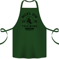 Mick's Gym Boxing Boxer Movie Cotton Apron 100% Organic Forest Green