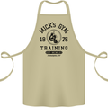 Mick's Gym Boxing Boxer Movie Cotton Apron 100% Organic Khaki