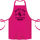 Mick's Gym Boxing Boxer Movie Cotton Apron 100% Organic Pink