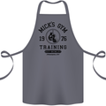 Mick's Gym Boxing Boxer Movie Cotton Apron 100% Organic Steel