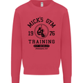 Mick's Gym Boxing Boxer Movie Kids Sweatshirt Jumper Heliconia
