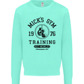 Mick's Gym Boxing Boxer Movie Kids Sweatshirt Jumper Peppermint
