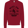 Mick's Gym Boxing Boxer Movie Kids Sweatshirt Jumper Red