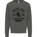 Mick's Gym Boxing Boxer Movie Kids Sweatshirt Jumper Storm Grey