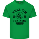 Mick's Gym Boxing Boxer Movie Kids T-Shirt Childrens Irish Green