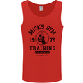 Mick's Gym Boxing Boxer Movie Mens Vest Tank Top Red