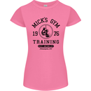 Mick's Gym Boxing Boxer Movie Womens Petite Cut T-Shirt Azalea