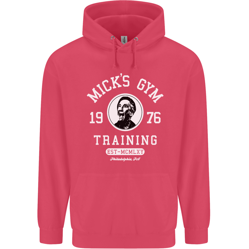 Micks Gym Training Boxing Boxer Box Childrens Kids Hoodie Heliconia