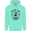 Micks Gym Training Boxing Boxer Box Childrens Kids Hoodie Peppermint