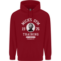 Micks Gym Training Boxing Boxer Box Childrens Kids Hoodie Red