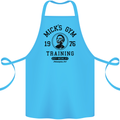 Micks Gym Training Boxing Boxer Box Cotton Apron 100% Organic Turquoise