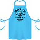 Micks Gym Training Boxing Boxer Box Cotton Apron 100% Organic Turquoise