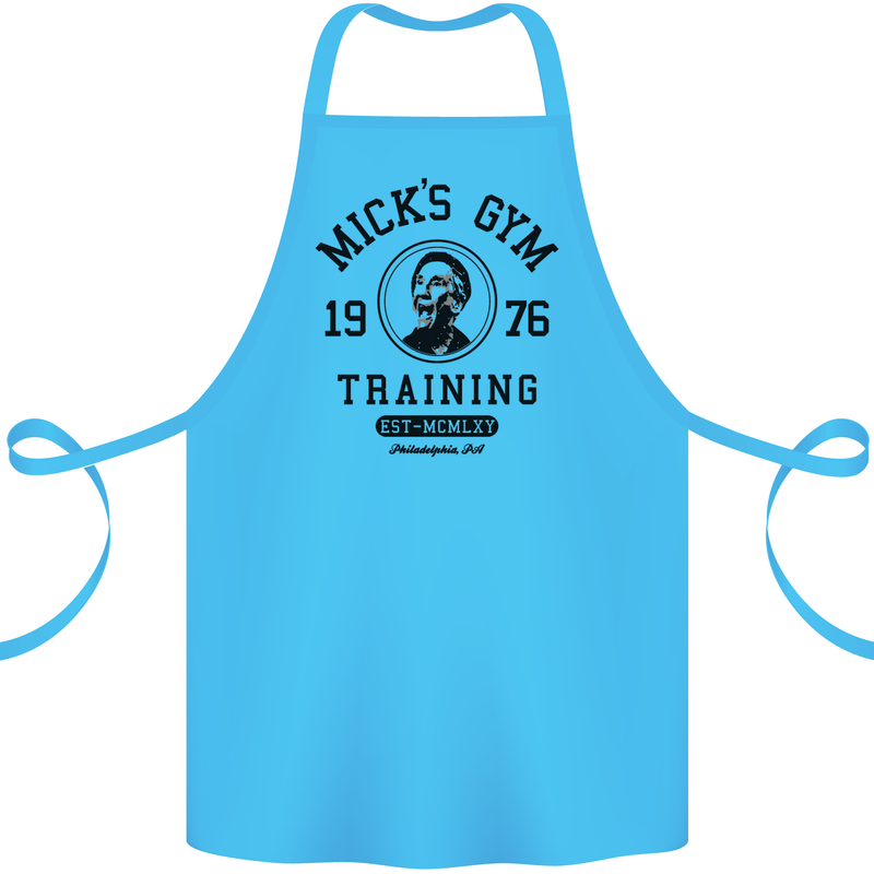 Micks Gym Training Boxing Boxer Box Cotton Apron 100% Organic Turquoise