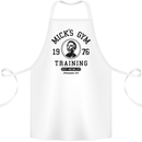Micks Gym Training Boxing Boxer Box Cotton Apron 100% Organic White