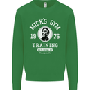 Micks Gym Training Boxing Boxer Box Kids Sweatshirt Jumper Irish Green