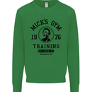 Micks Gym Training Boxing Boxer Box Kids Sweatshirt Jumper Irish Green