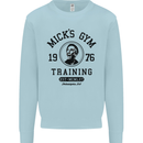 Micks Gym Training Boxing Boxer Box Kids Sweatshirt Jumper Light Blue