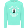 Micks Gym Training Boxing Boxer Box Kids Sweatshirt Jumper Peppermint