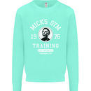 Micks Gym Training Boxing Boxer Box Kids Sweatshirt Jumper Peppermint