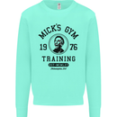 Micks Gym Training Boxing Boxer Box Kids Sweatshirt Jumper Peppermint