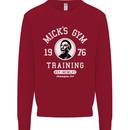 Micks Gym Training Boxing Boxer Box Kids Sweatshirt Jumper Red