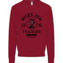 Micks Gym Training Boxing Boxer Box Kids Sweatshirt Jumper Red