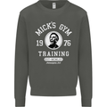 Micks Gym Training Boxing Boxer Box Kids Sweatshirt Jumper Storm Grey