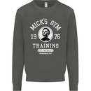 Micks Gym Training Boxing Boxer Box Kids Sweatshirt Jumper Storm Grey