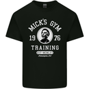 Micks Gym Training Boxing Boxer Box Kids T-Shirt Childrens Black