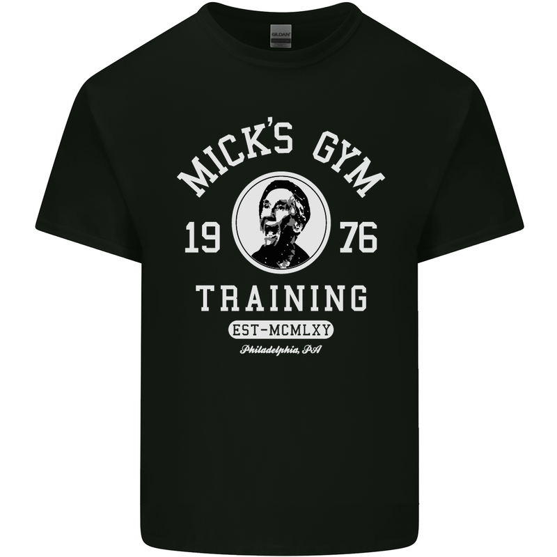 Micks Gym Training Boxing Boxer Box Kids T-Shirt Childrens Black