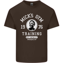 Micks Gym Training Boxing Boxer Box Kids T-Shirt Childrens Chocolate