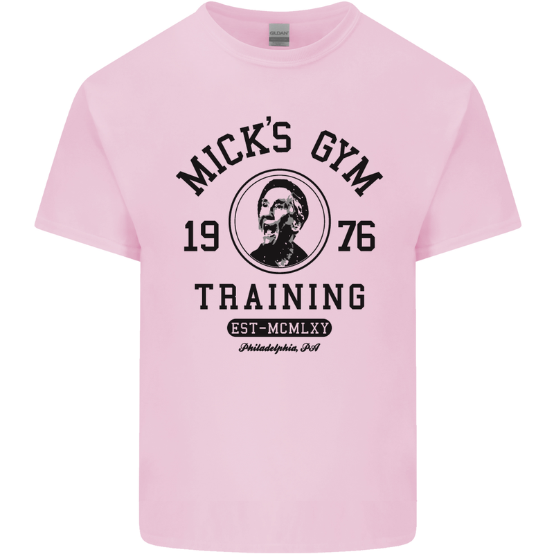 Micks Gym Training Boxing Boxer Box Kids T-Shirt Childrens Light Pink