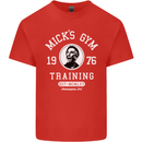 Micks Gym Training Boxing Boxer Box Kids T-Shirt Childrens Red