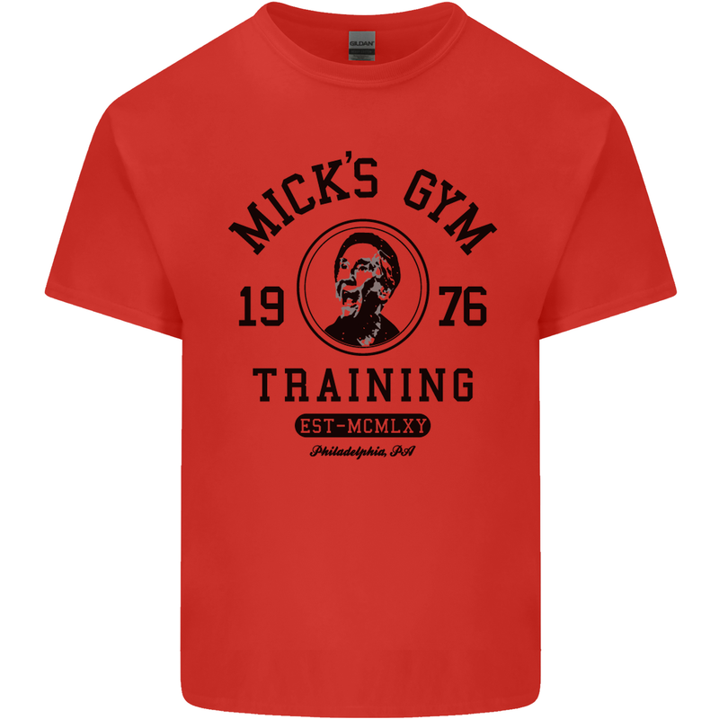 Micks Gym Training Boxing Boxer Box Kids T-Shirt Childrens Red