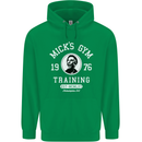 Micks Gym Training Boxing Boxer Box Mens 80% Cotton Hoodie Irish Green