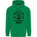 Micks Gym Training Boxing Boxer Box Mens 80% Cotton Hoodie Irish Green