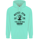 Micks Gym Training Boxing Boxer Box Mens 80% Cotton Hoodie Peppermint