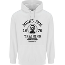 Micks Gym Training Boxing Boxer Box Mens 80% Cotton Hoodie White