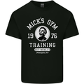 Micks Gym Training Boxing Boxer Box Mens Cotton T-Shirt Tee Top Black