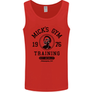 Micks Gym Training Boxing Boxer Box Mens Vest Tank Top Red