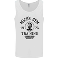 Micks Gym Training Boxing Boxer Box Mens Vest Tank Top White