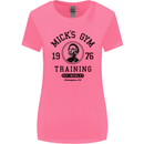 Micks Gym Training Boxing Boxer Box Womens Wider Cut T-Shirt Azalea