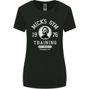 Micks Gym Training Boxing Boxer Box Womens Wider Cut T-Shirt Black
