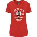 Micks Gym Training Boxing Boxer Box Womens Wider Cut T-Shirt Red