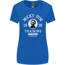 Micks Gym Training Boxing Boxer Box Womens Wider Cut T-Shirt Royal Blue